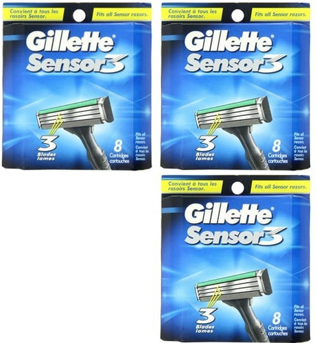 Gillette sensor razor - gillette, 3
