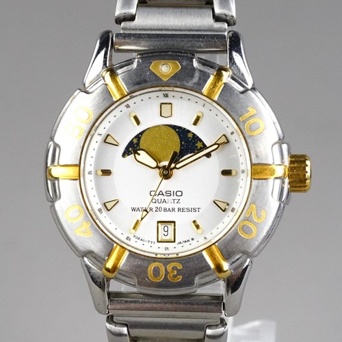Casio vintage moon phase diver - moon,