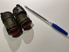A pair of Lucas king of the road tail lights 1920s Austin 7 mg etc  