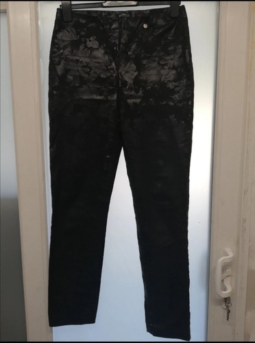 Robell black trousers size - black, 12