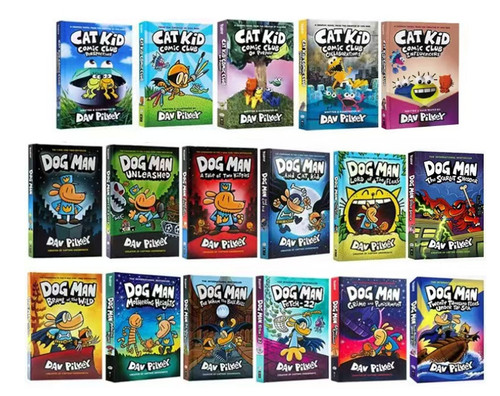 Dog man books - books, dav