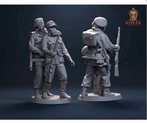 Ww2 british paratroopers - 1:72,
