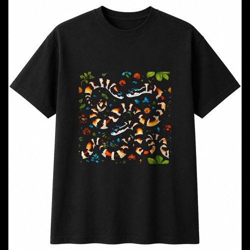 Colourful milk snake with - colourful,