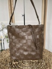 Zara genuine leather bucket