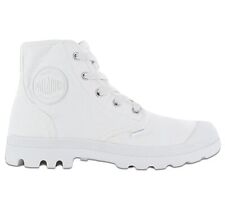 Palladium Pampa Hi Women's Boots Canvas White 92352-116-M Shoes Vegan