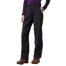 Peter Storm Women’s Softshell Water Repellent Trousers with 2 Zipped Pockets