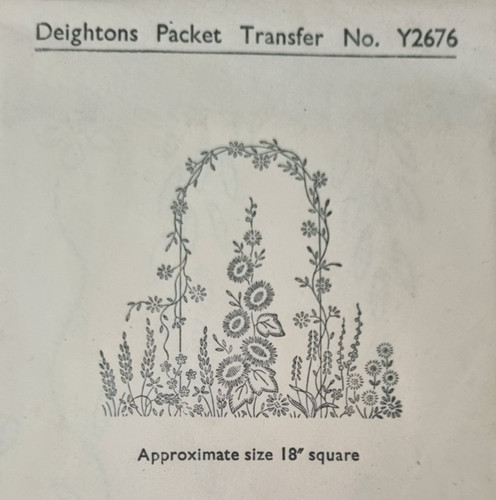 Vintage large embroidery - large,
