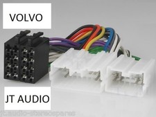 Volvo Car Radio Stereo Wiring Harness Iso Converter S40 V70  850 960 White Lead