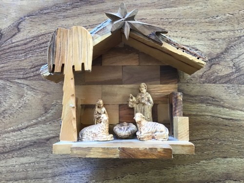 Nativity scene ornament - nativity,