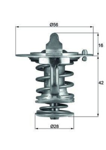 Mahle coolant thermostat - mahle, for