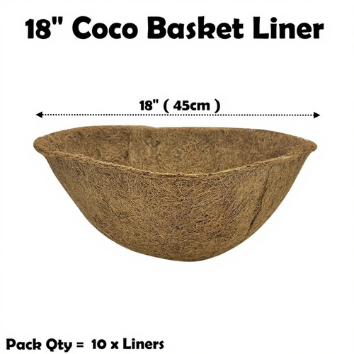Natural coco hanging - natural, basket