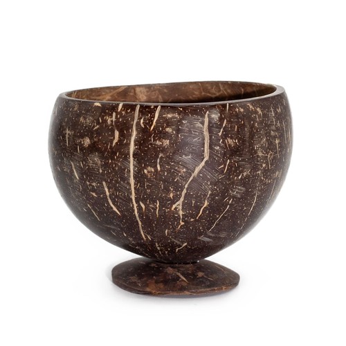 Small natural coconut - coconut, bowl