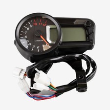 Speedo Assembly mph Speedometer Gauge Analogue & Digital Waterproof Black SPA196