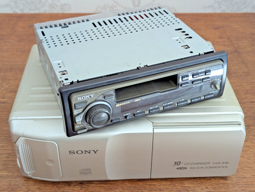 Sony retro car stereo - sony,