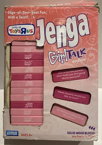 Jenga girl talk pink - girl, edition