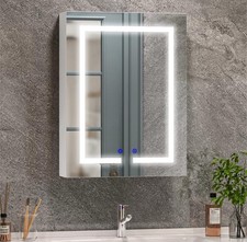 Jooli H LED Bathroom Mirror Cabinet, 500 x 660 mm Illuminated Bathroom Cabinet