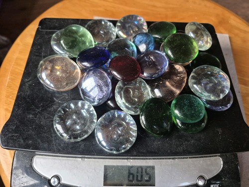 Mixed colour decorative round - colour,
