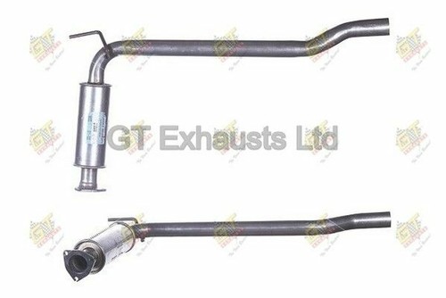Front exhaust silencer - exhaust, cat