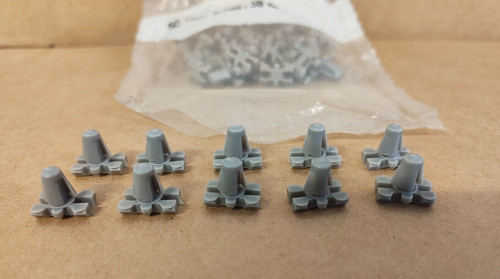 10x body moulding clips - body,