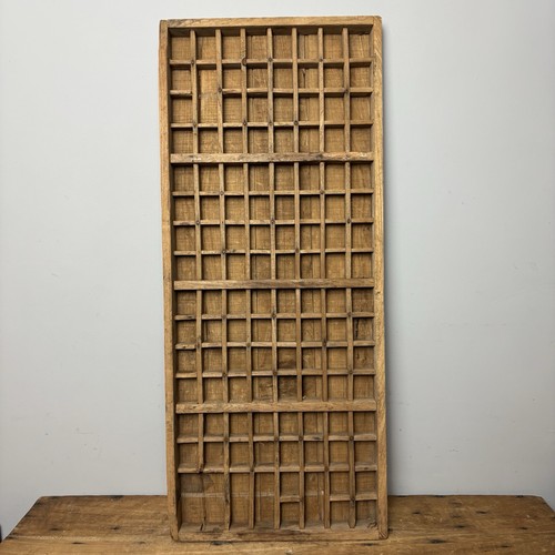 Vintage wooden printers tray - vintage,