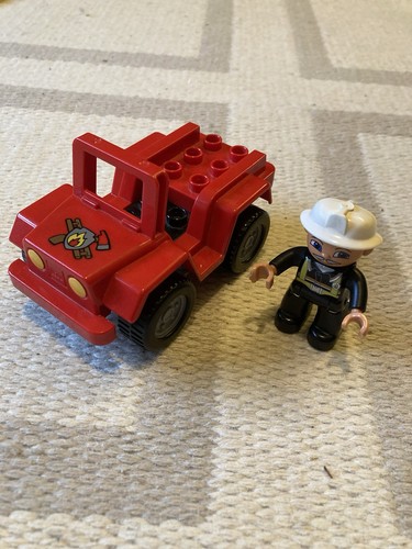 Duplo fire jeep - jeep,