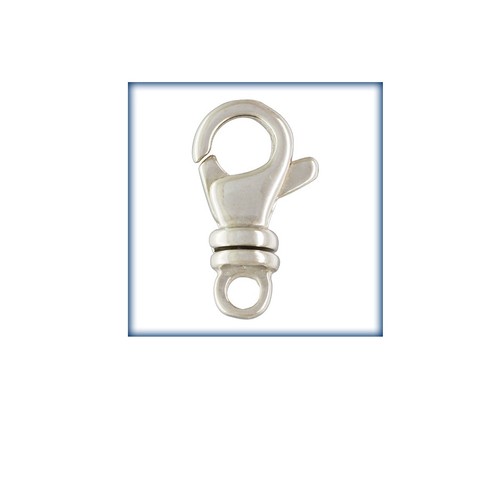 1pc swivel 14mm - swivel, sterling