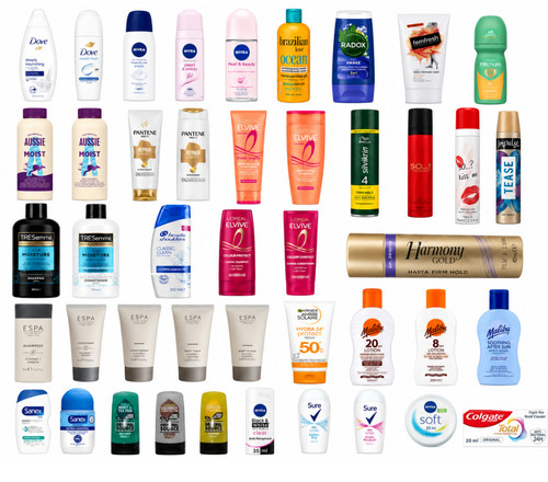 Women travel toiletries - travel,