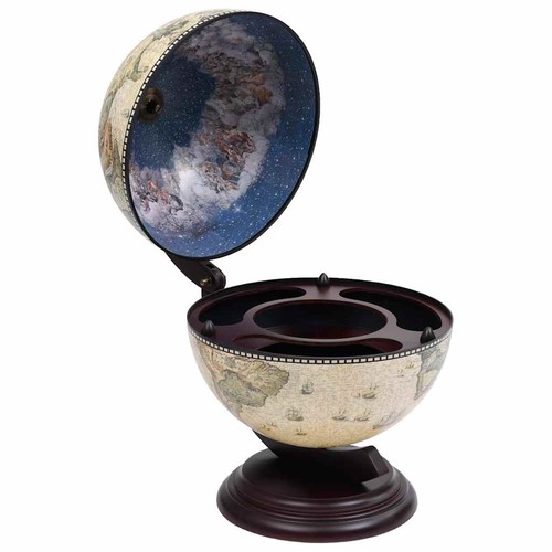 Tabletop globe bar wine stand - tabletop,