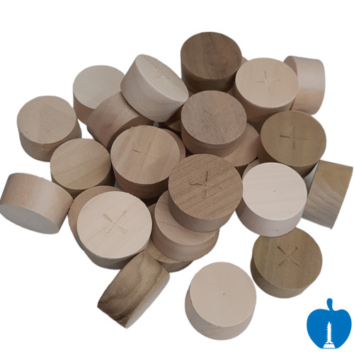 Poplar wooden barrel - 2", 5/16"