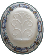 Antique Minton Landscape C1257