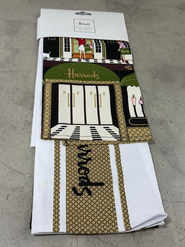 Harrods tea towel elevator - tea,