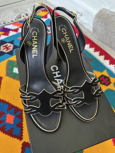 Vintage chanel shoes - vintage, sandals