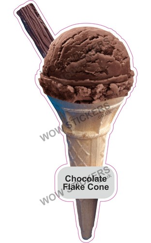 Ice cream van sticker