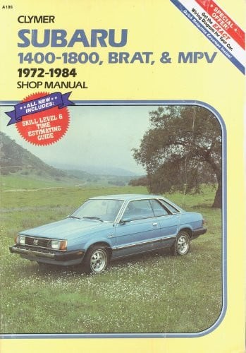 Subaru 1400 1800 - subaru, brat,