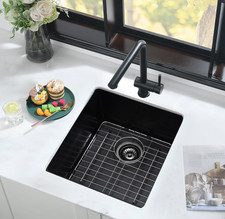 17 Inch Bar Sink Undermount Black-iAnomla 17x17 Undermount Bar Sink Bar Prep Sin