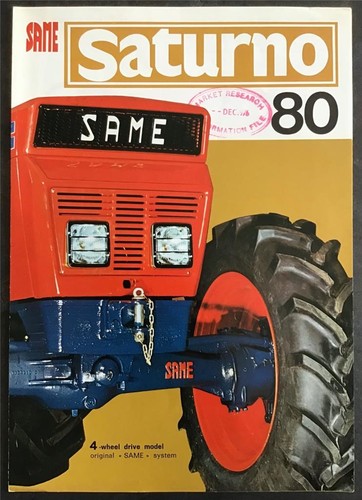 Same saturno tractor - 80,