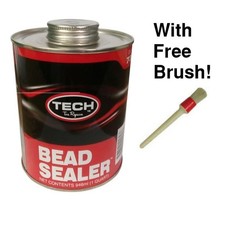 Tech Extra Thick Tyre Bead And Repair Sealer Seal Leaks Tyre and Rim Free Brush