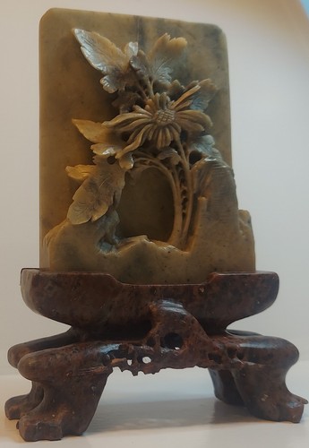 Chinese soapstone carving - chinese,