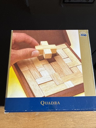 Wooden quadra puzzle - wooden, game