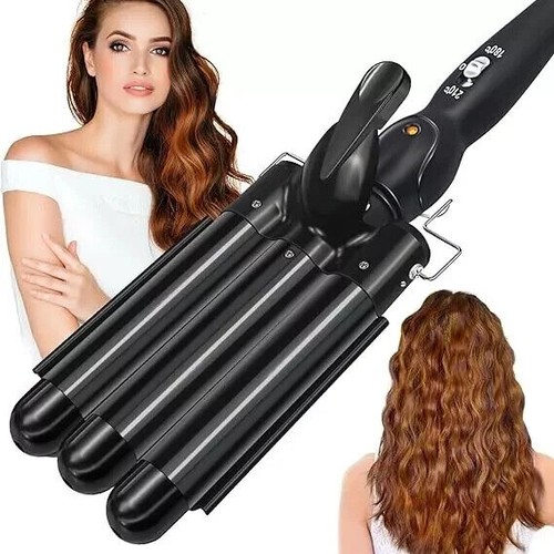 Triple barrel hair curler - triple,