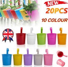 10/20PCS Metal Flower Pot