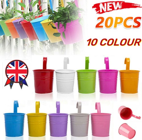 20pcs metal flower pot - metal,