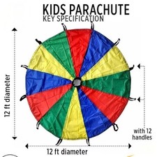 Play Parachute Multicolored