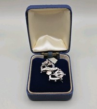 Antique Mizpah Silver & Rose