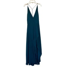Jenny Yoo Size 8 Teal Maxi