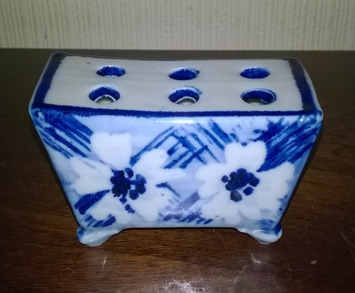 Delft faience ware flower - faience,