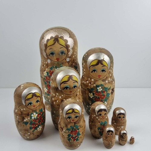 Vintage 1980 russian nesting - 1980,