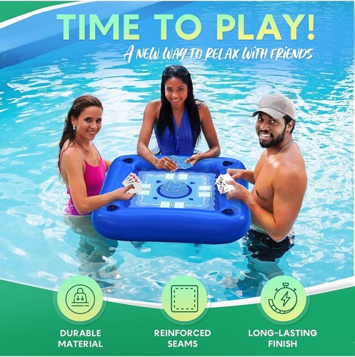 Floating table for - pool, with