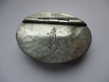 Antique snuff box initialed CA