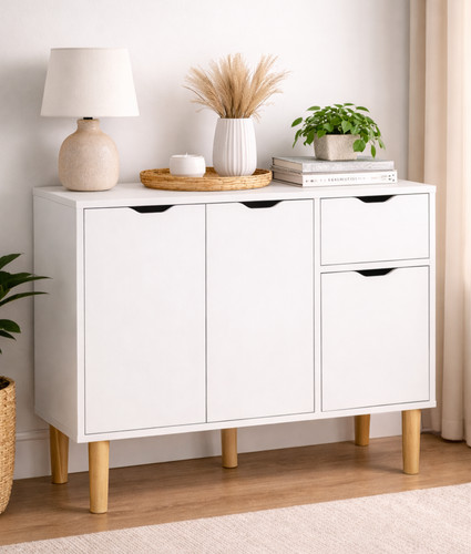 Sideboard cabinet three door - sideboard,